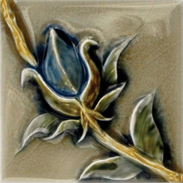 Pratt and Larson Tile 4×4 Vine Flower B WW40 e1436412121997   Pratt + Larson   