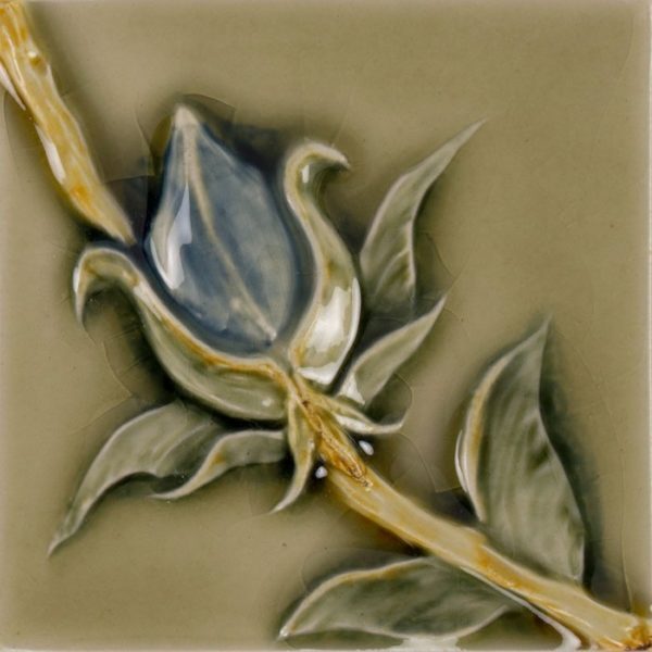 Pratt and Larson Tile 4×4 Vine Flower B WW43 e1436412147601   Pratt + Larson   
