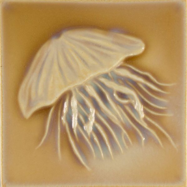 Pratt and Larson Tile 4×4 jellyfish C204   Pratt + Larson   