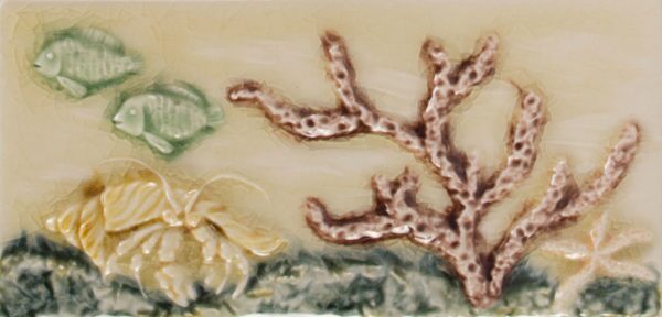 Pratt and Larson Tile 4×8 Marine Crab WW20   Pratt + Larson   