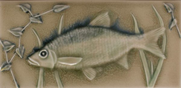 Pratt and Larson Tile 4×8 Pond Fish WW40   Pratt + Larson   