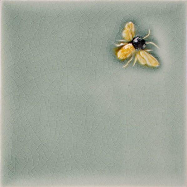 Pratt and Larson Tile 6×6 Bee WW7   Pratt + Larson   