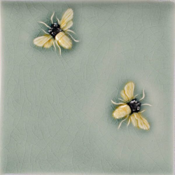 Pratt and Larson Tile 6×6 Bees WW7   Pratt + Larson   