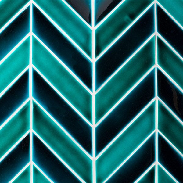 Pratt and Larson Tile Chevron G1 84   Pratt + Larson   