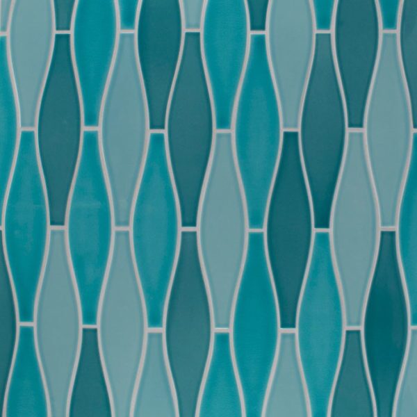 Pratt and Larson Tile Elongated Ogee AT43   Pratt + Larson   