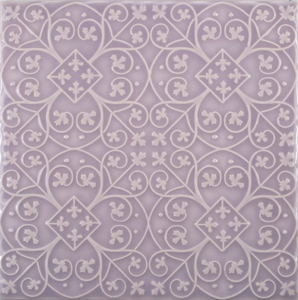 Pratt and Larson Tile Filigree A R856   Pratt + Larson   