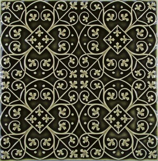 Pratt and Larson Tile Filigree A W85   Pratt + Larson   