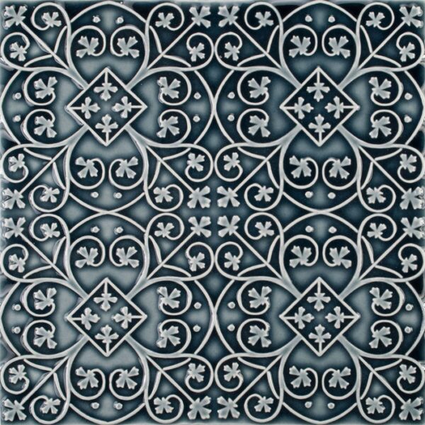 Pratt and Larson Tile Filigree A W96   Pratt + Larson   