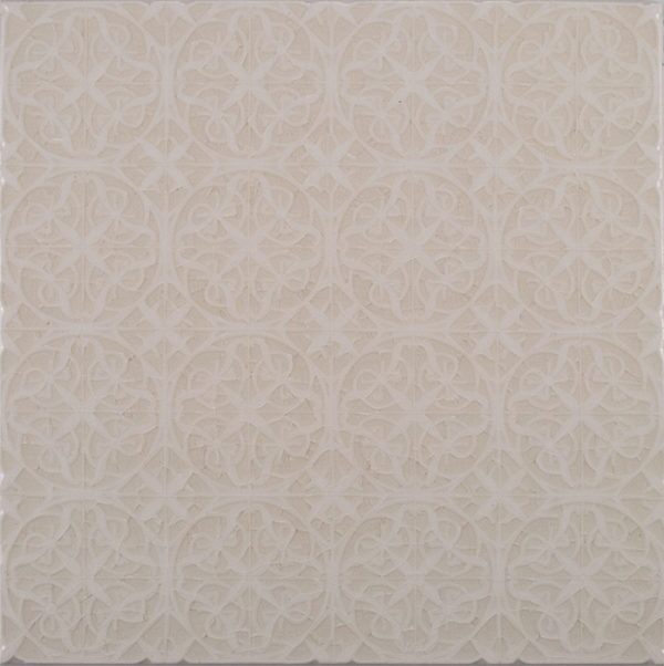 Pratt and Larson Tile Filigree B W2   Pratt + Larson   