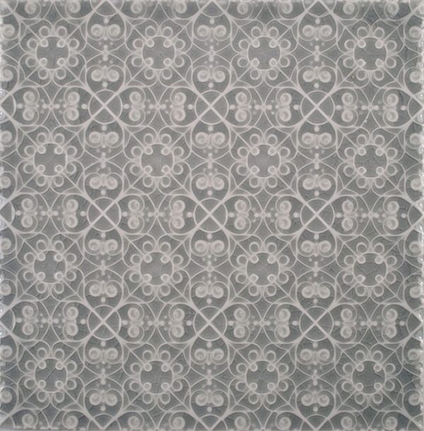 Pratt and Larson Tile Filigree D W88   Pratt + Larson   