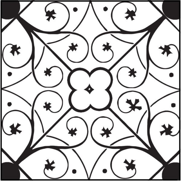 Pratt and Larson Tile Filigree F   Pratt + Larson   