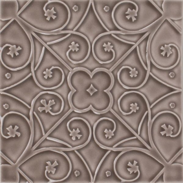 Pratt and Larson Tile Filigree F R346   Pratt + Larson   