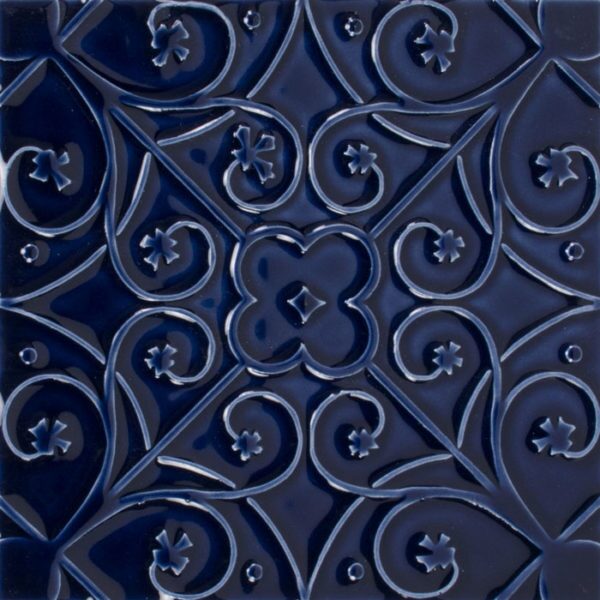 Pratt and Larson Tile Filigree F R86   Pratt + Larson   