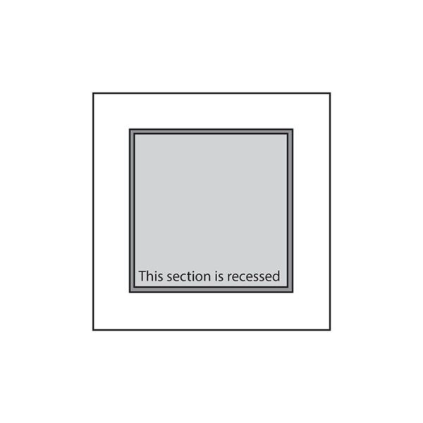 Pratt and Larson Tile Frame B 4×43   Pratt + Larson   