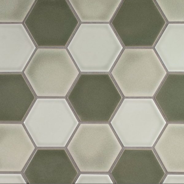 Pratt and Larson Tile Hexagon CI08   Pratt + Larson   