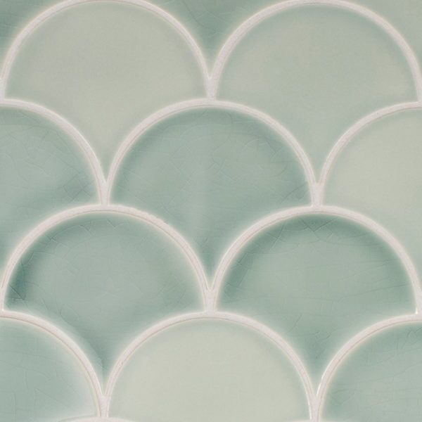 Pratt and Larson Tile Large Fan G1 86   Pratt + Larson   