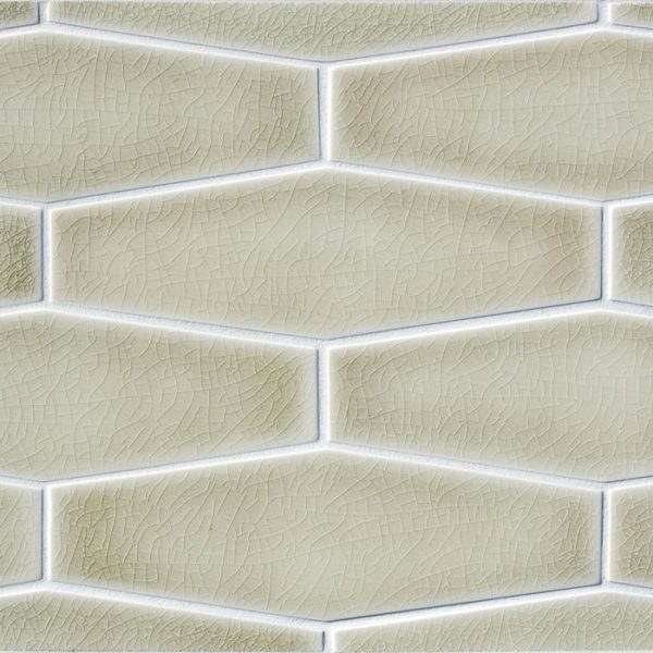 Pratt and Larson Tile Lg Elongated Hex G1 34   Pratt + Larson   
