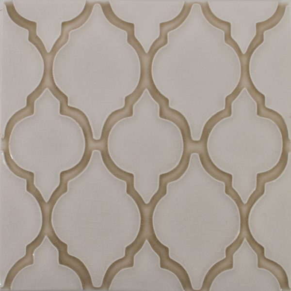 Pratt and Larson Tile Motif A winter clay   Pratt + Larson   