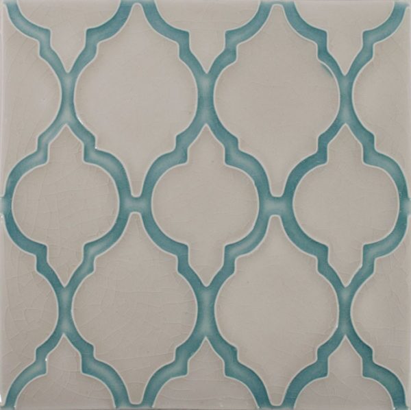 Pratt and Larson Tile Motif A winter lagoon   Pratt + Larson   