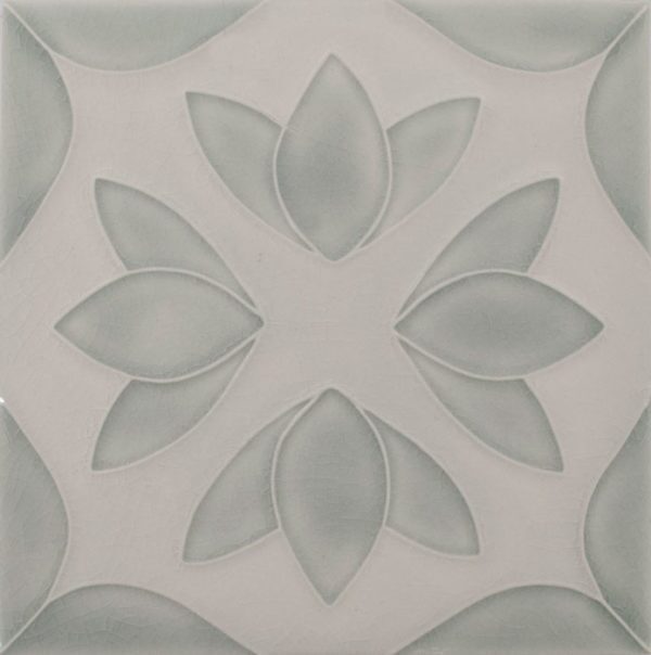 Pratt and Larson Tile Motif G cloud ice   Pratt + Larson   