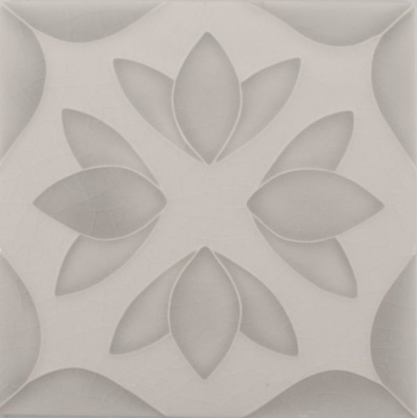 Pratt and Larson Tile Motif G winter mist   Pratt + Larson   