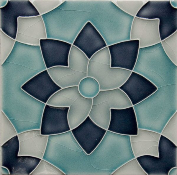 Pratt and Larson Tile Motif H custom   Pratt + Larson   