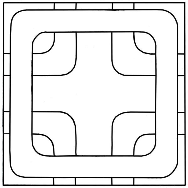 Pratt and Larson Tile Motif J   Pratt + Larson   