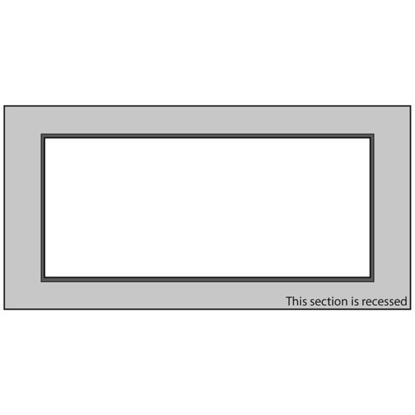 Pratt and Larson Tile Recessed Frame A 4×8   Pratt + Larson   