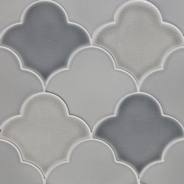 Pratt and Larson Tile Scalloped Fan G1 48   Pratt + Larson   