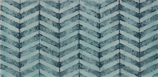 Pratt and Larson Tile Scraffito F PW60 Indigo   Pratt + Larson   