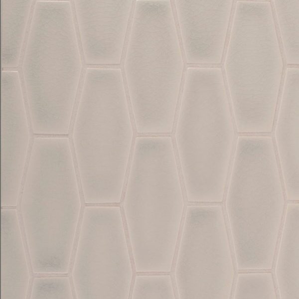 Pratt and Larson Tile Sm Elongated Hex DB09   Pratt + Larson   