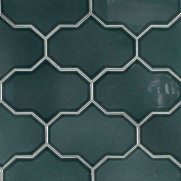 Pratt and Larson Tile Squared Lantern BE22   Pratt + Larson   