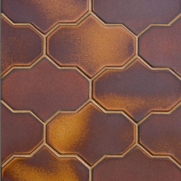 Pratt and Larson Tile Squared Lantern G1 56   Pratt + Larson   
