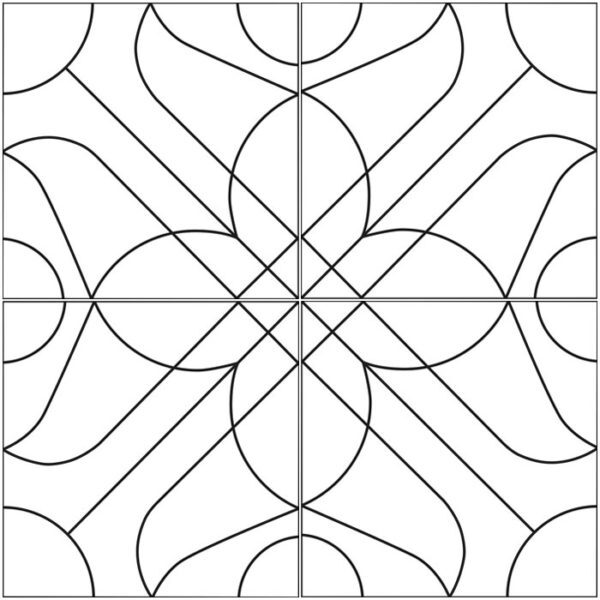 Pratt and Larson pattern A   Pratt + Larson   