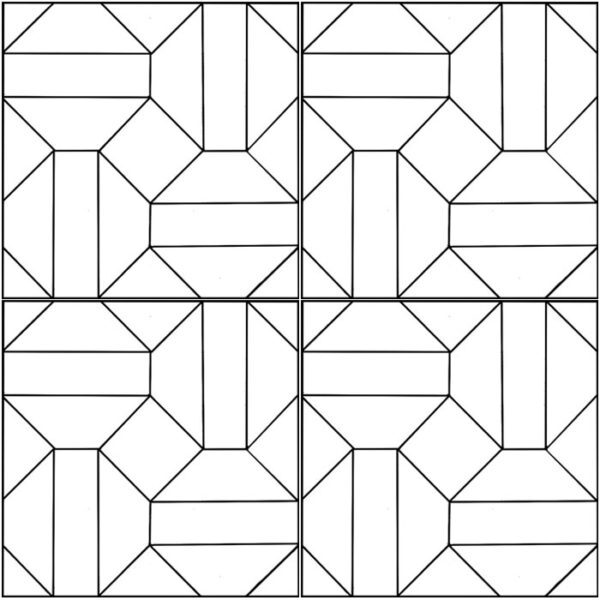 Pratt and Larson pattern E   Pratt + Larson   
