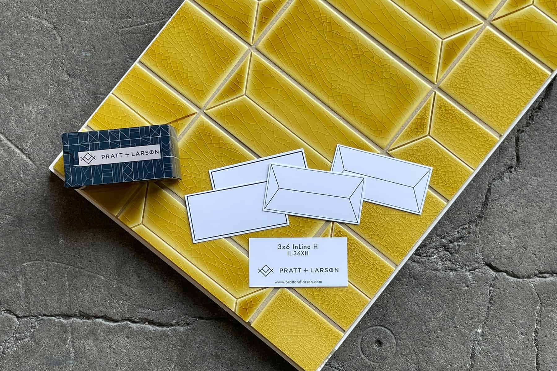 inlinecardsmustardhoriz Pratt + Larson inline cards mustard horiz Pratt + Larson