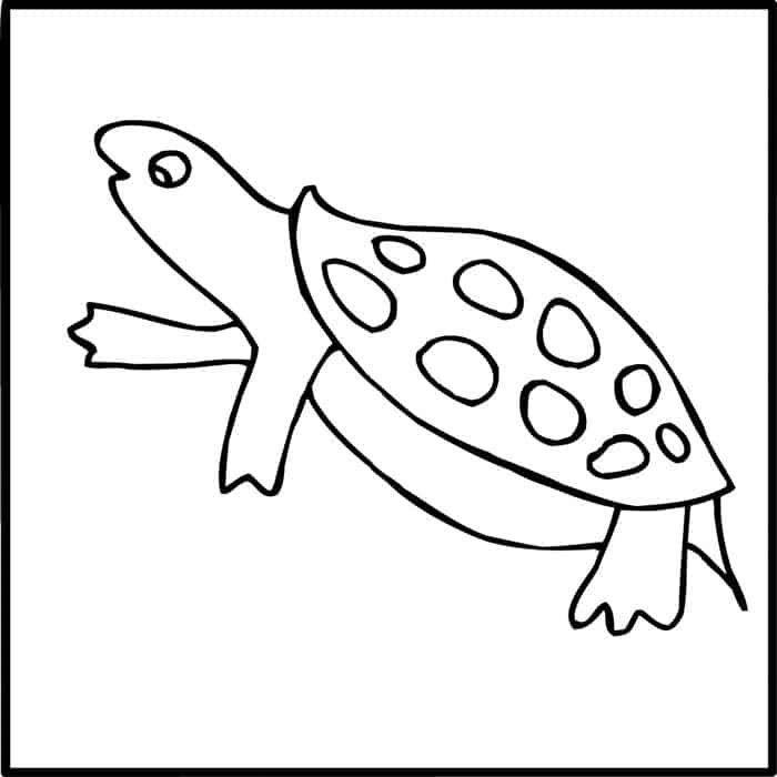 PrattandLarsonTileLJDTUL Pratt + Larson LJD Turtle Left 4×4 Pratt + Larson