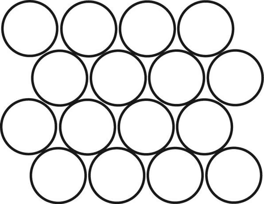 PrattandLarsonTileMOD3NX Pratt + Larson 3 Circle Mosaic Pratt + Larson