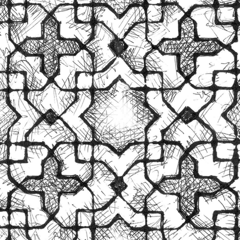 PrattandLarsonSC33XB Pratt + Larson Scraffito B 3×3 Pratt + Larson