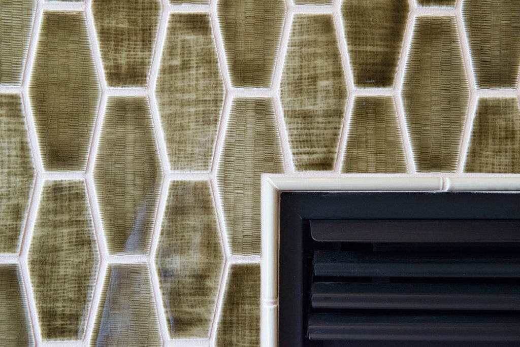 Elongated Hex Fireplace   Pratt + Larson   