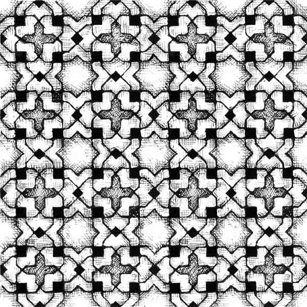 PLCSC88XBbw Pratt + Larson Scraffito B 8×8 Pratt + Larson