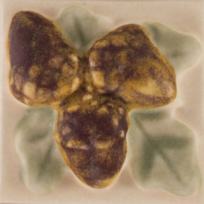 PrattandLarsonTile2x2AcornsCW72b Pratt + Larson BBF Acorn 2×2 Pratt + Larson