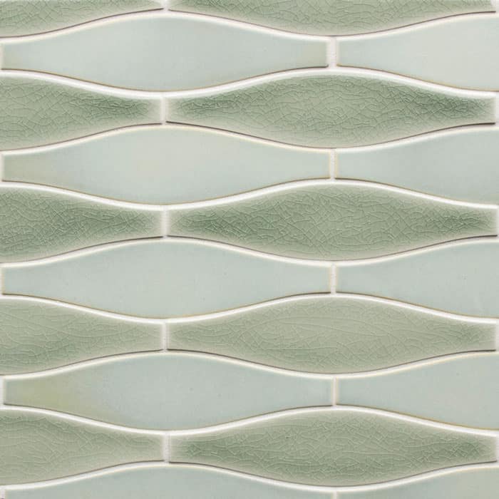 PrattandLarsonTileElongatedOgeeG135 Pratt + Larson Small Elongated Ogee Pratt + Larson