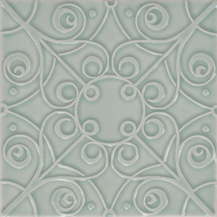PrattandLarsonTileFiligreeER93 Pratt + Larson Filigree E 6×6 Pratt + Larson