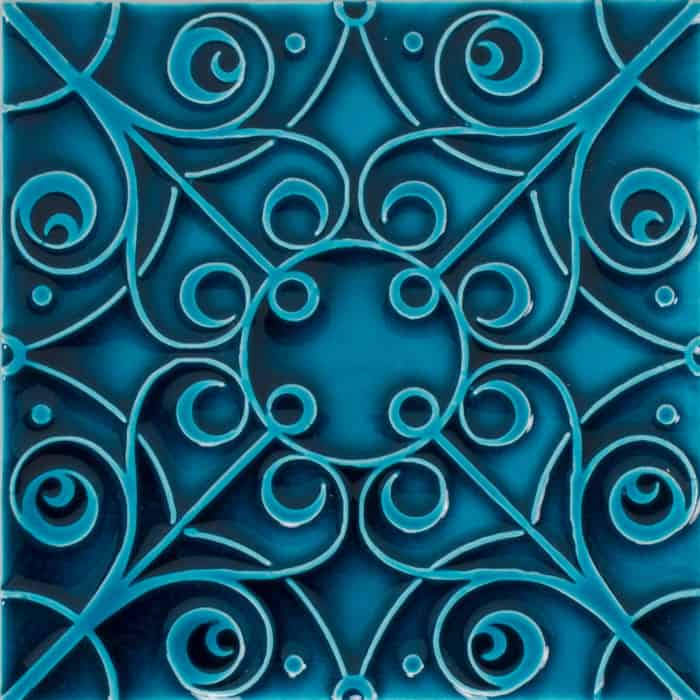 PrattandLarsonTileFiligreeEW66 Pratt + Larson Filigree E 6×6 Pratt + Larson