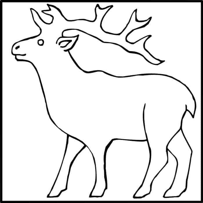 PrattandLarsonTileLJDELL Pratt + Larson LJD Elk Left 4×4 Pratt + Larson