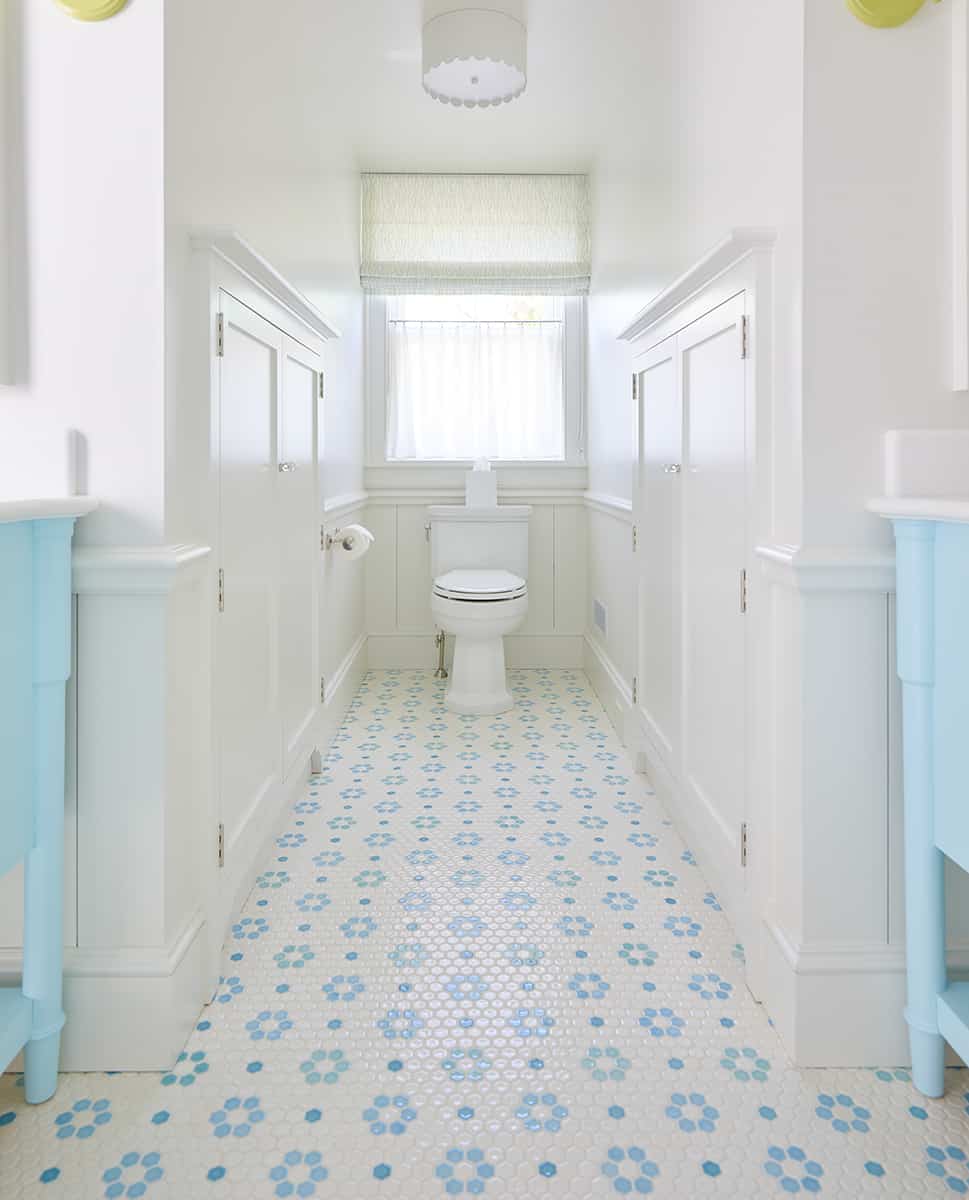 Connecticut Mosaic Hex Bath   Pratt + Larson   