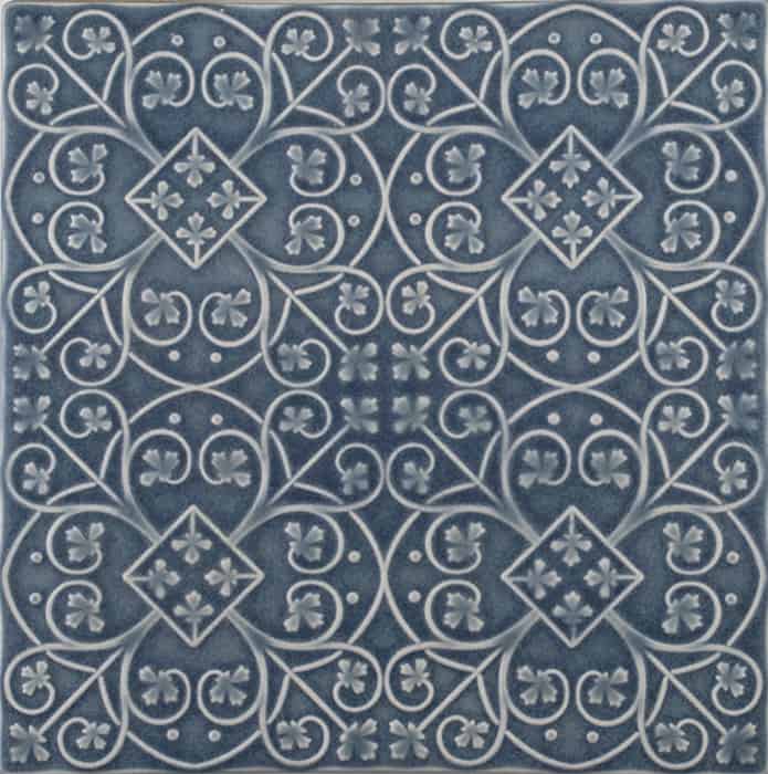 PrattandLarsonTileFiligreeAC35 Pratt + Larson Filigree A 6×6 Pratt + Larson