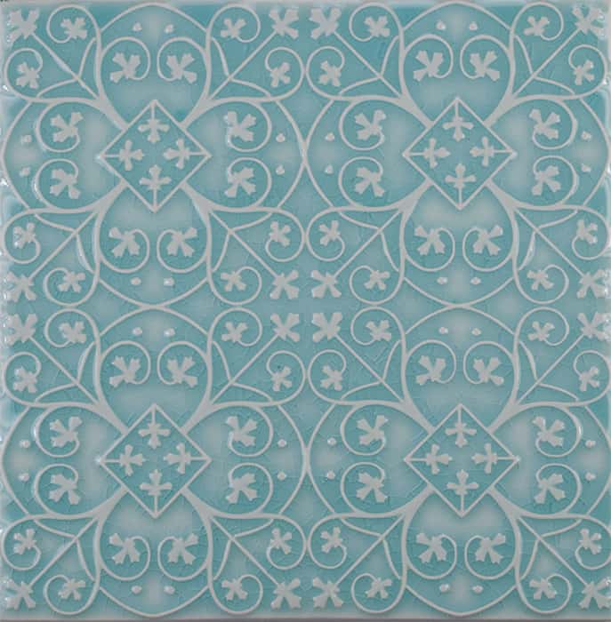 PrattandLarsonTileFiligreeAW60 Pratt + Larson Filigree A 6×6 Pratt + Larson