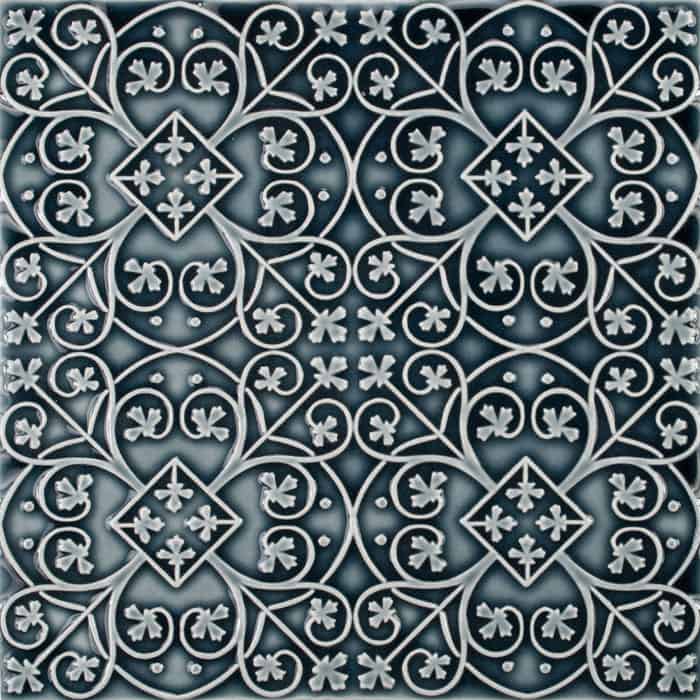 PrattandLarsonTileFiligreeAW96 Pratt + Larson Filigree A 6×6 Pratt + Larson